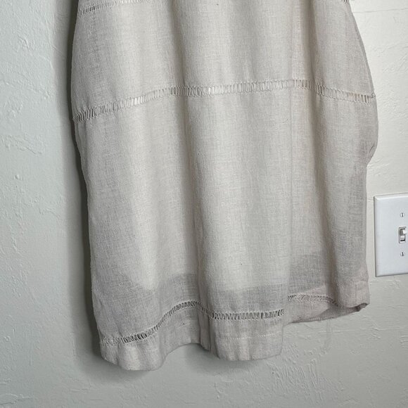 ASTR the Label Off Shoulder Shift Dress Beige Khaki‎ Knit Size Medium - Picture 10 of 11